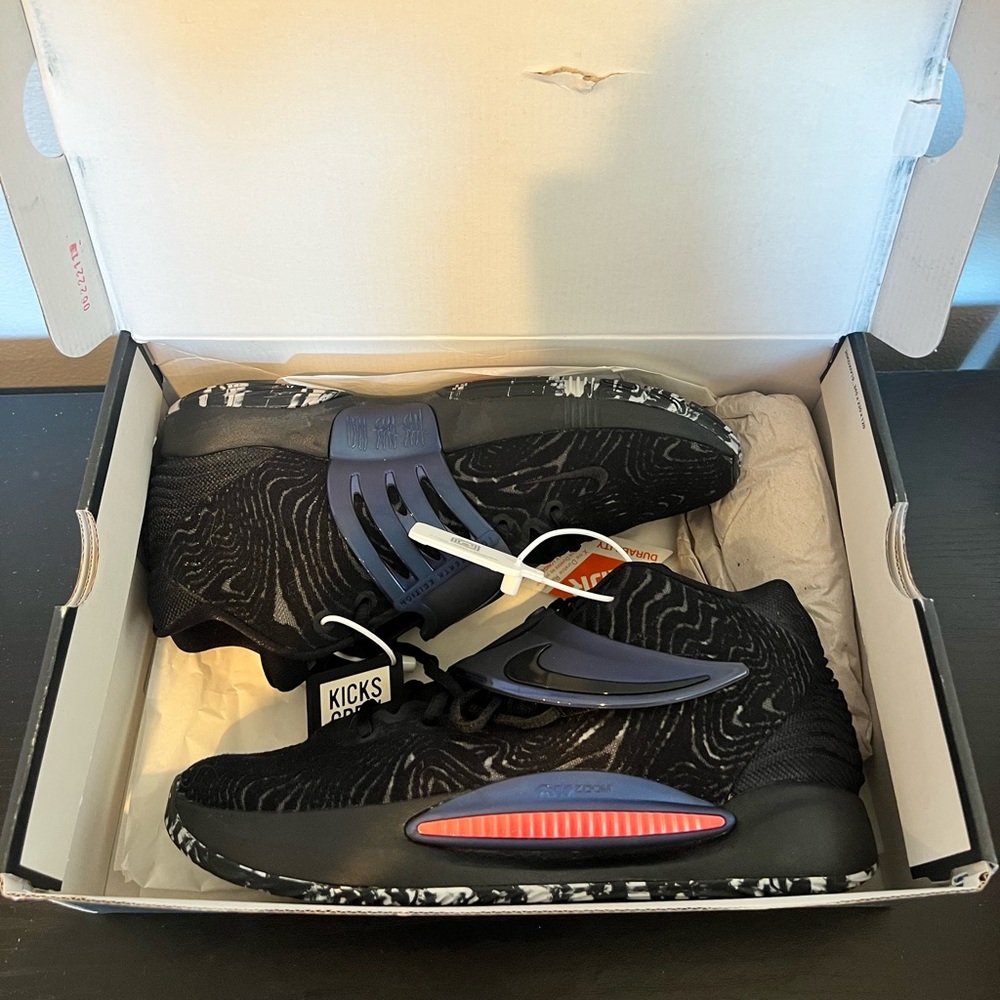 NIB Nike KD 14 Black Laser Crimson Size 9.5 men’s
